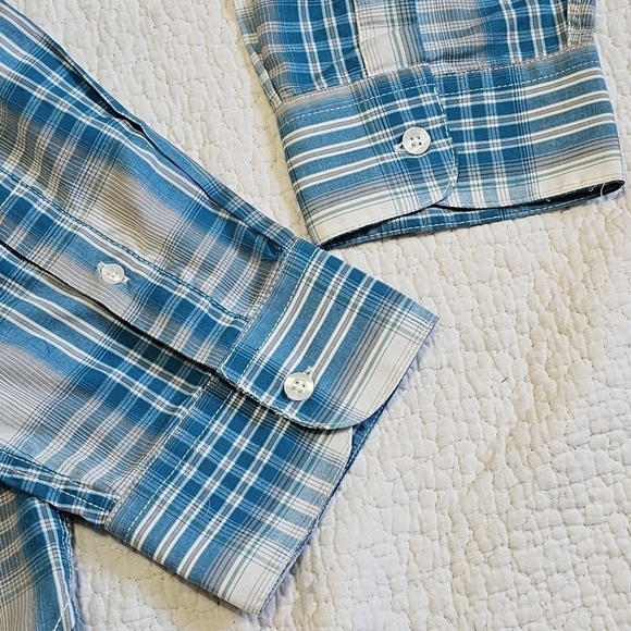 VOLCOM Mens X Factor Plaid Button Down Shirt - Picture 5 of 8